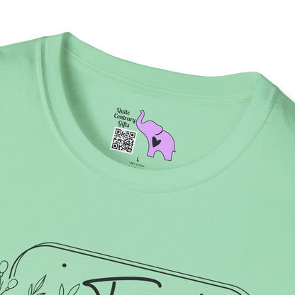 Faith It Does Not Make Things Easier It Makes Them Possible Adult T-shirt