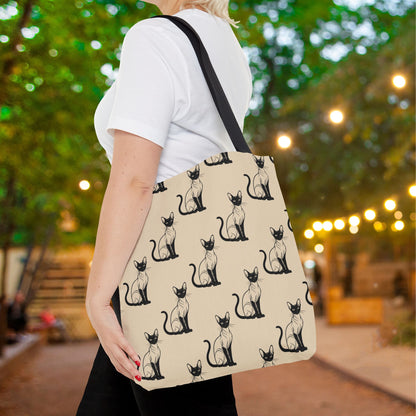 Siamese Charm – Sandy Dune Canvas Tote Bag