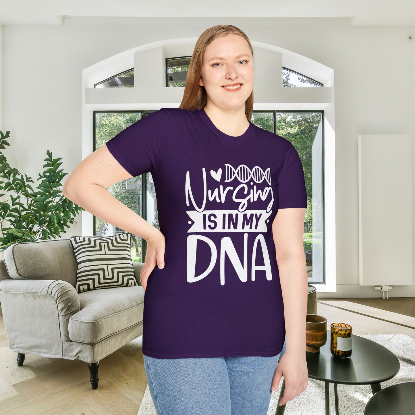 Nursing is in my DNA Adult T-shirt
