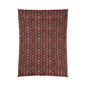 Crimson Gilded Daisies Comforter