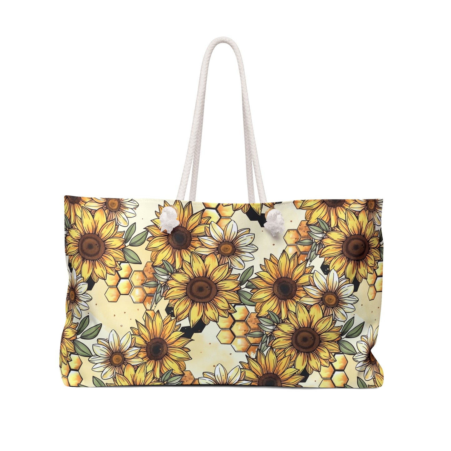 Honeycombs & Sunflowers Weekender Bag