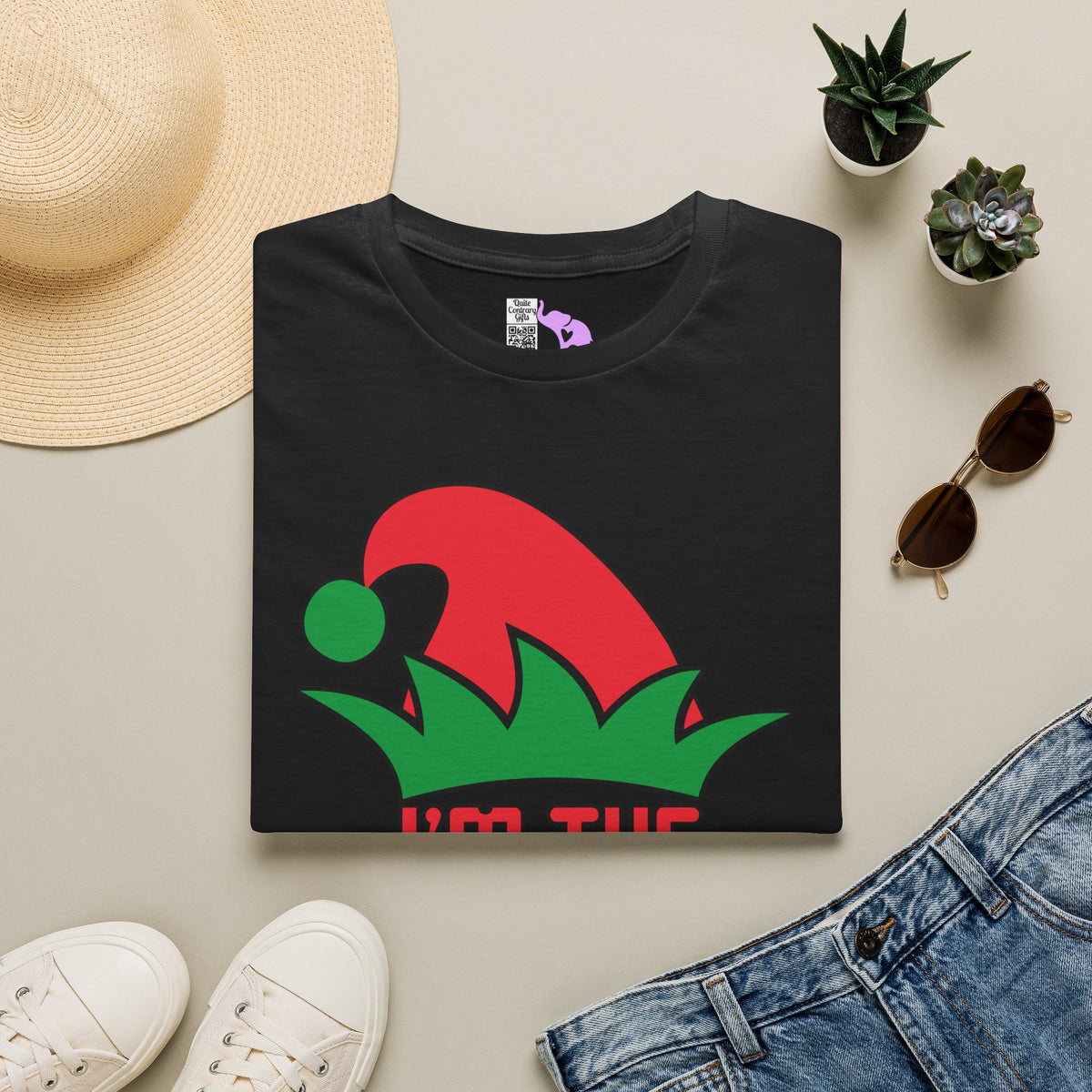I'm The Hungry Elf Personalized Adult T-shirt