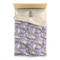 Purple Opalescent Dreams Microfiber Duvet Cover