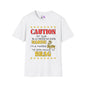 Caution My Son is a US Marine I've Been Known to Brag (Mom) Adult Softstyle T-Shirt
