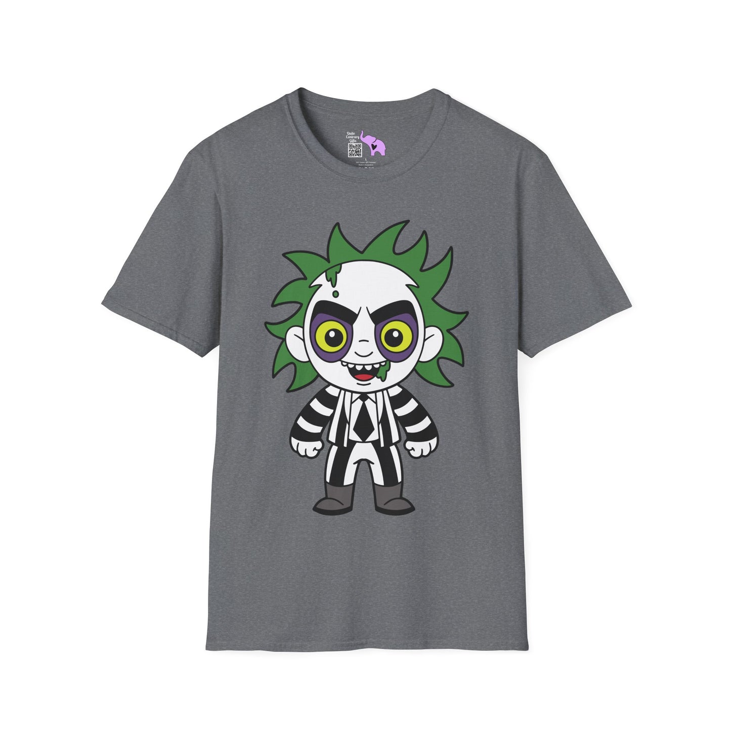 Beetlejuice (Colorful) Adult T-shirt