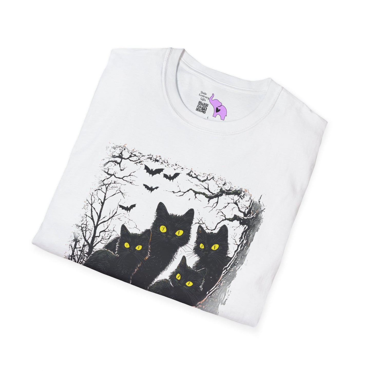 Black Cats Adult T-shirt