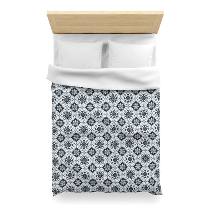 Lisbon Noir Microfiber Duvet Cover