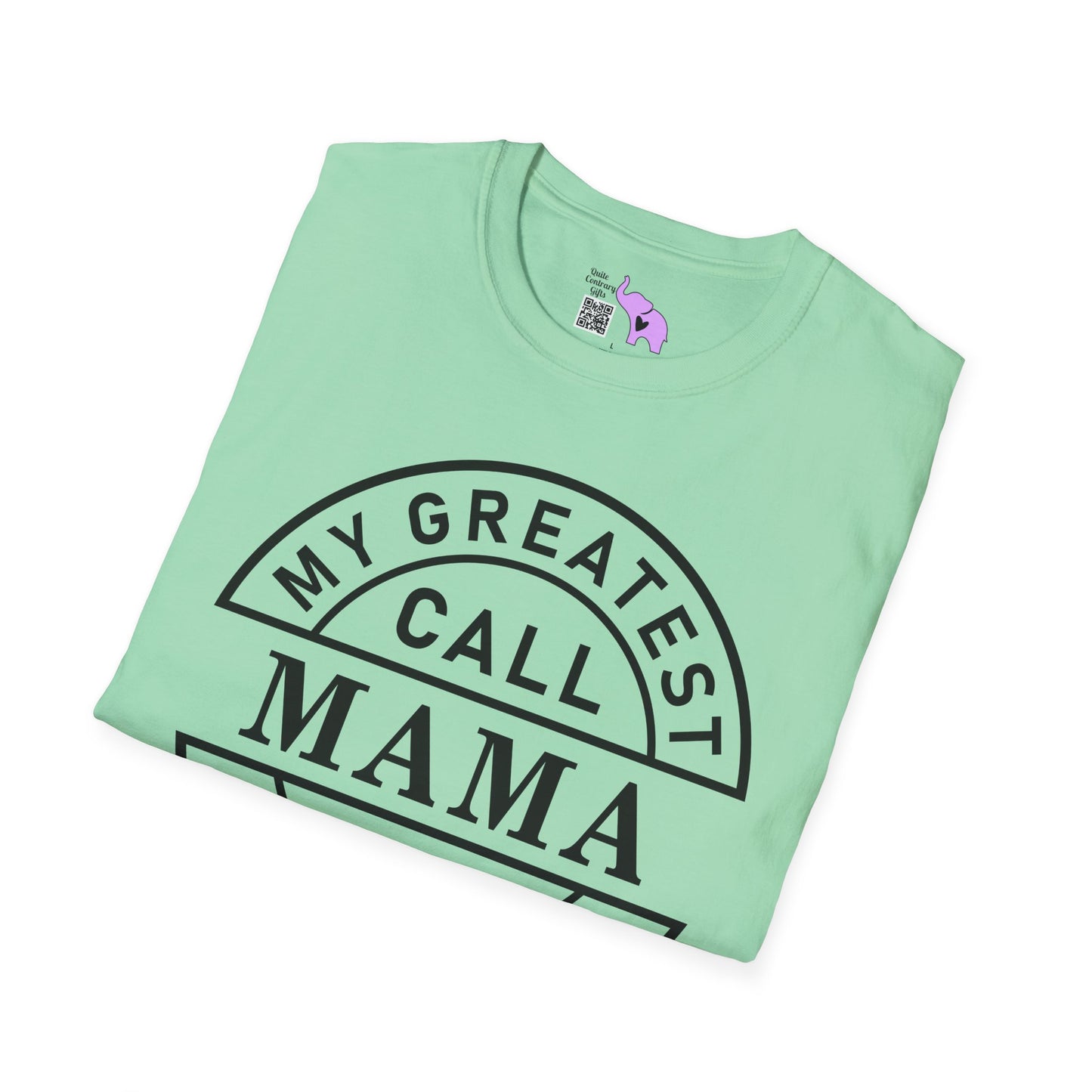 My Greatest Blessings Call Me Mama Adult T-shirt