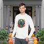 Creepy Ghost 3 Adult Long Sleeve Tee