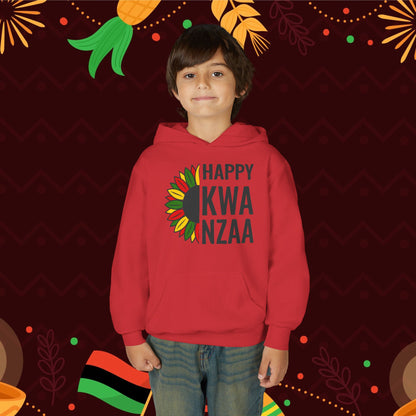 Happy Kwanzaa (Sunflower) Youth Hoodie