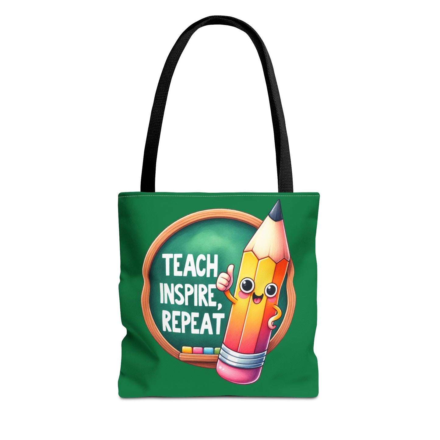 Teach Inspire Repeat Canvas Tote Bag