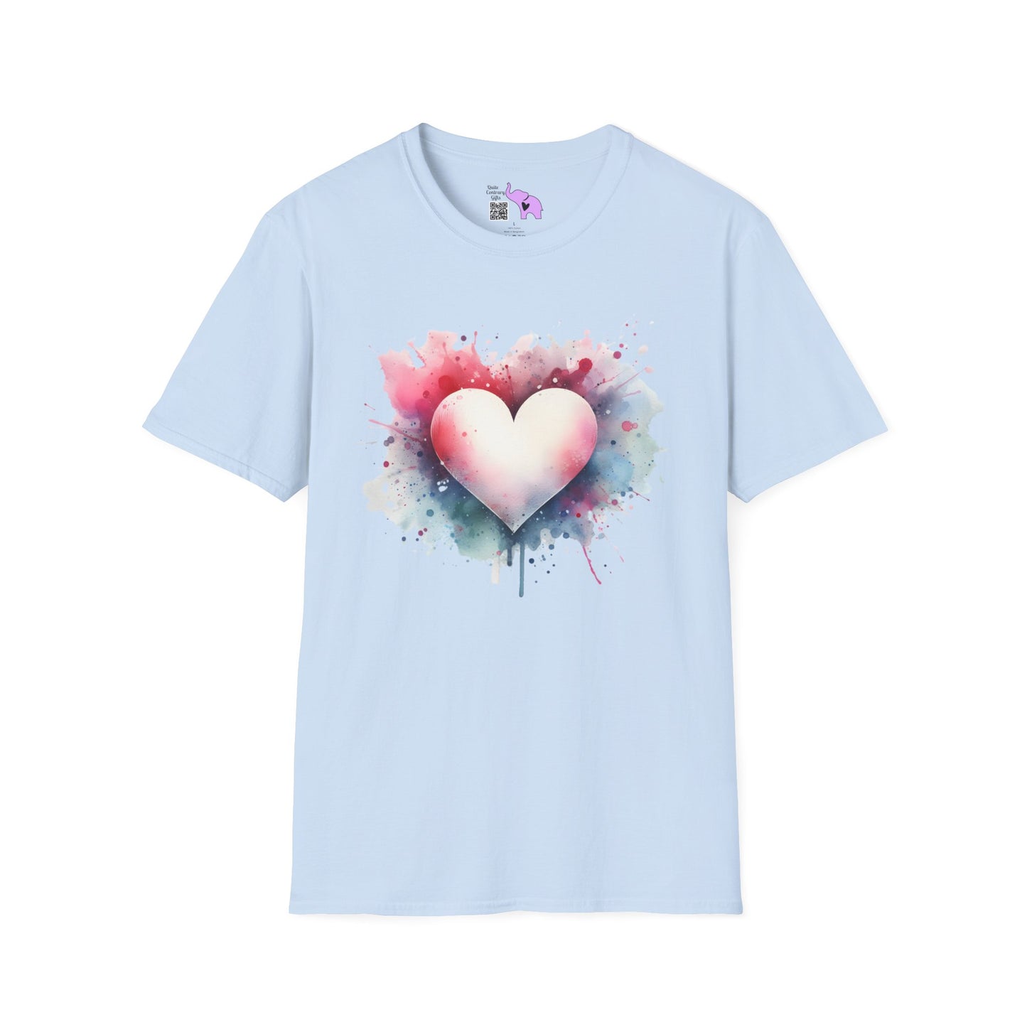 Painted With Love Adult T-shirt