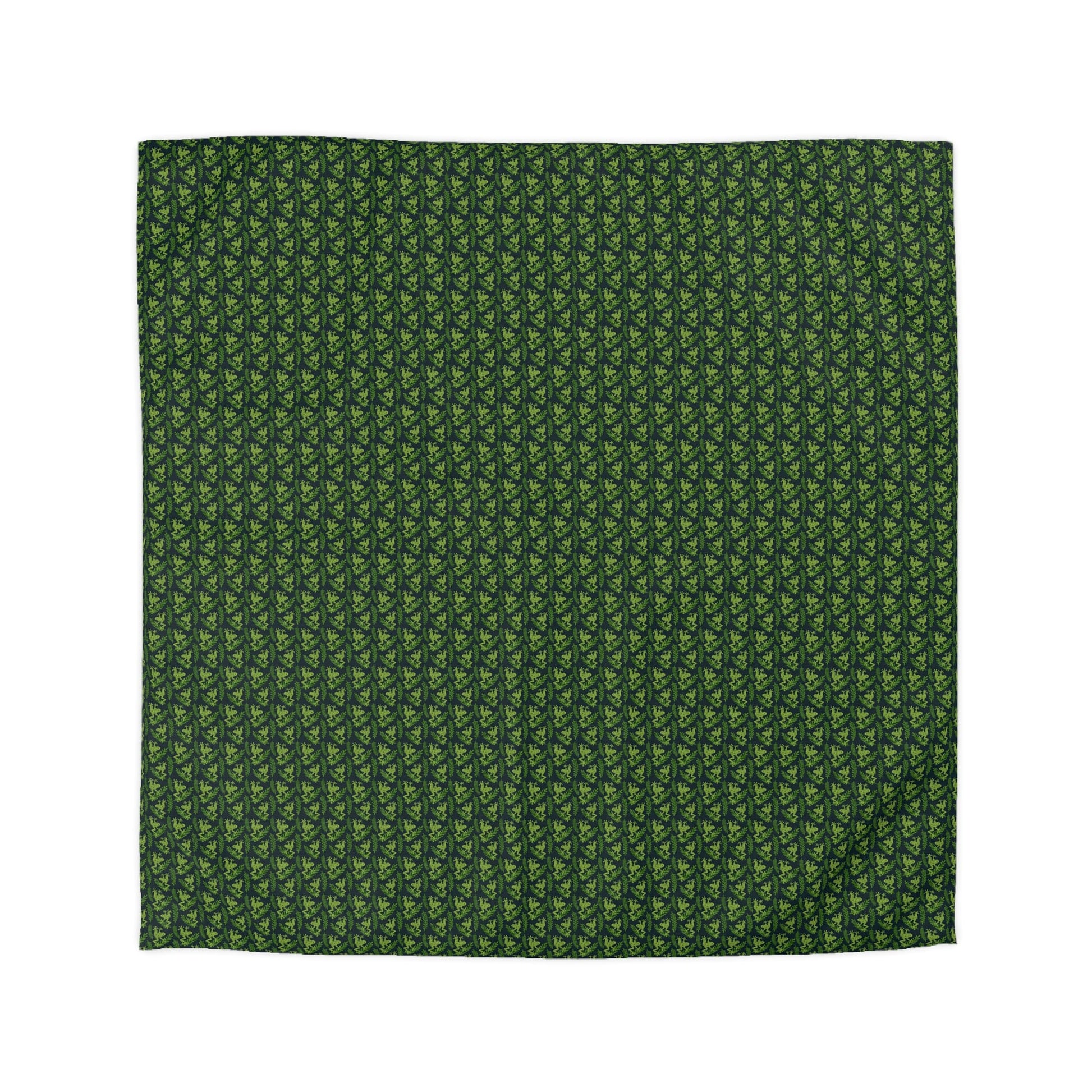 Emerald Canopy Frogs Microfiber Duvet Cover