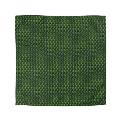 Emerald Canopy Frogs Microfiber Duvet Cover