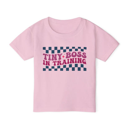 Tiny Boss in Training Heavy Cotton™ Toddler T-shirt