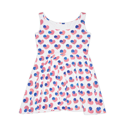 Hearts of Freedom Women's Skater Dress