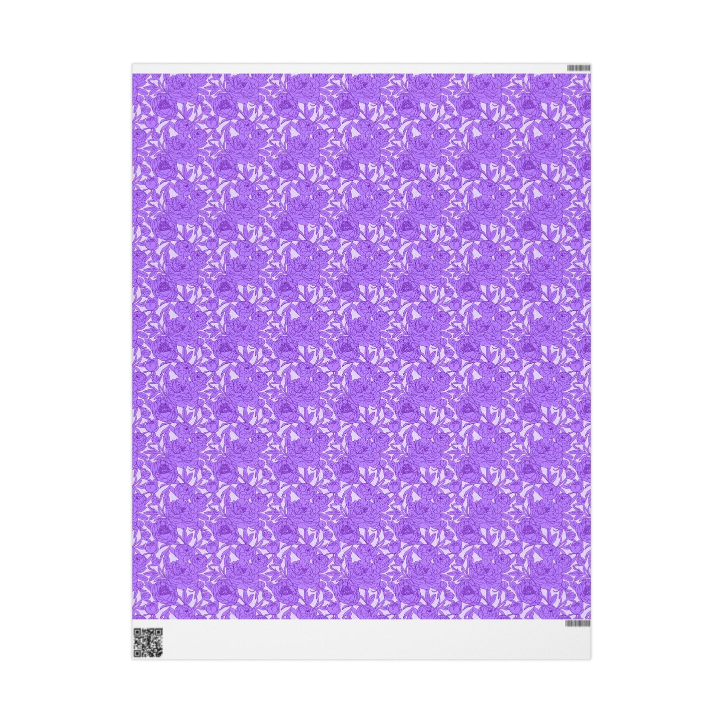 Lavender Peony Symphony Wrapping Paper