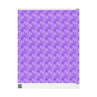 Lavender Peony Symphony Wrapping Paper