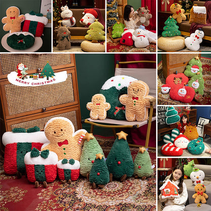 Cozy Christmas Plush & Pillow Collection