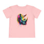 Colorful Rhino Toddler Tee