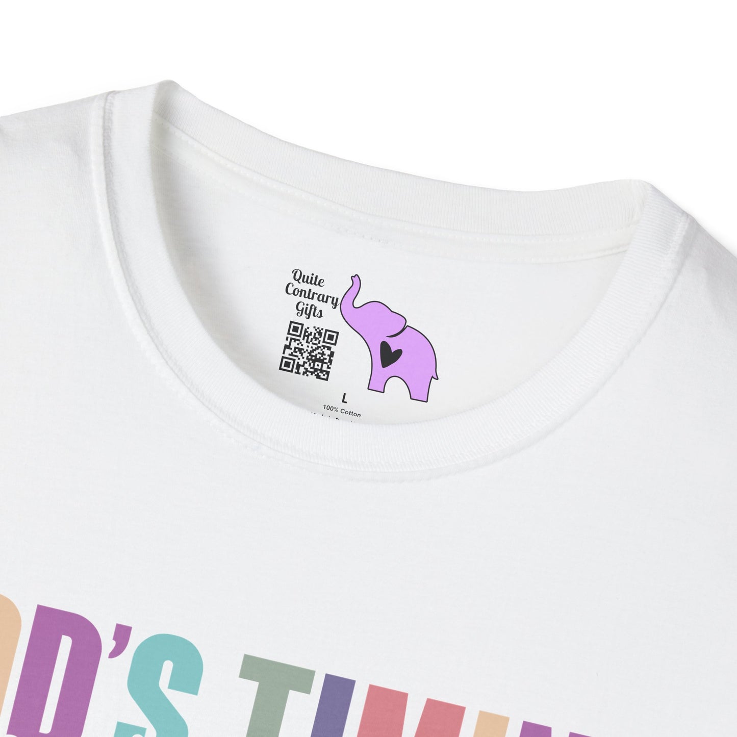 God's Timing/Will/Plan/Glory Not Mine Adult T-shirt