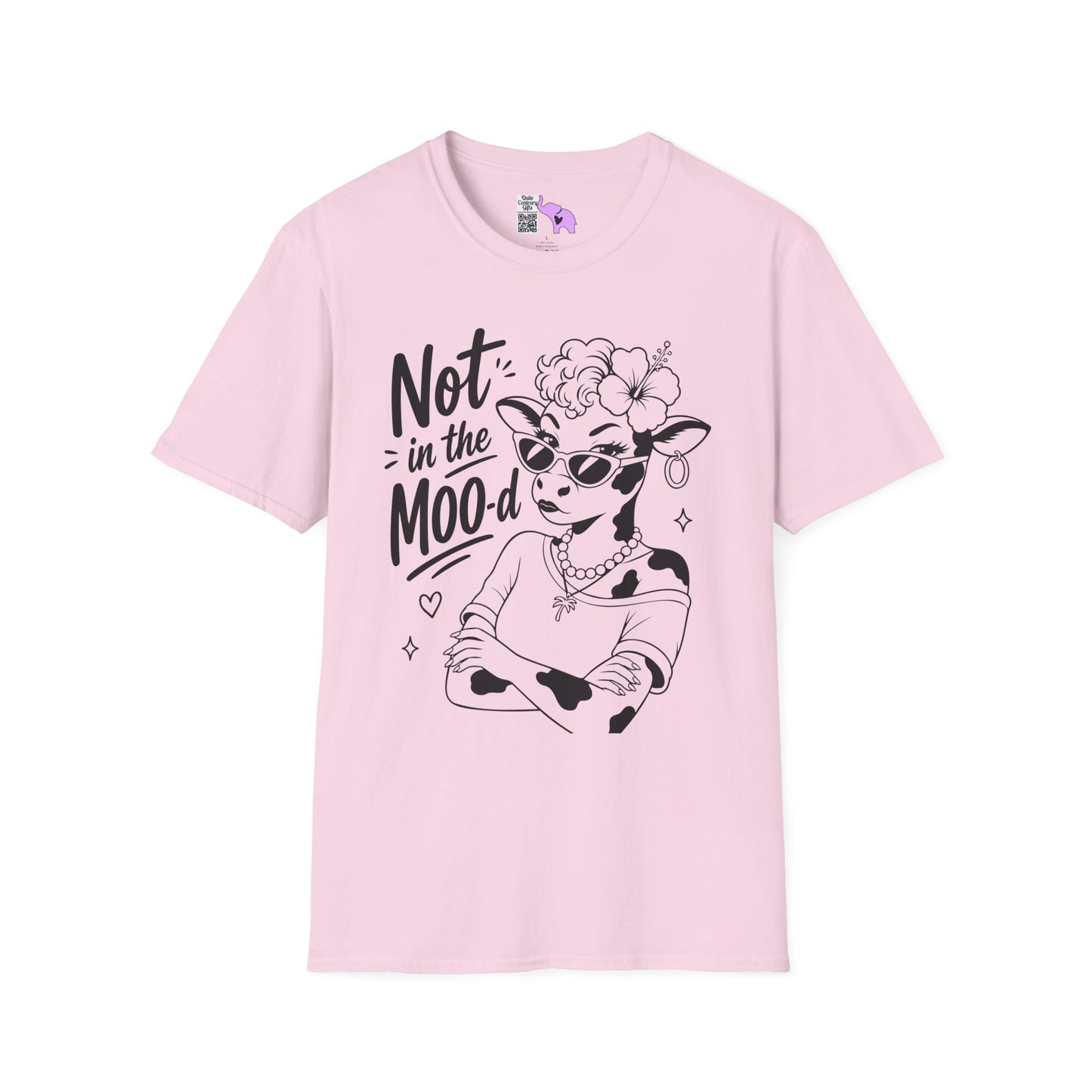 Not in the Moo-d Adult T-shirt