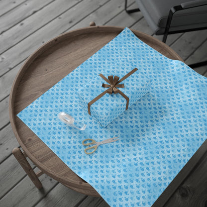 Whale Song Splash Wrapping Paper