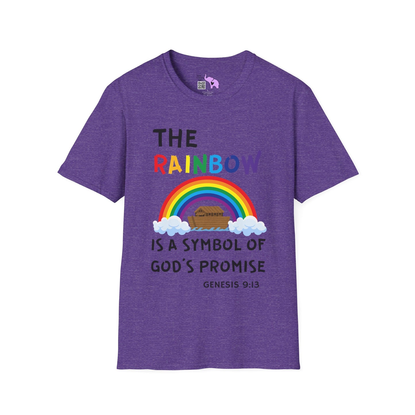 The Rainbow Is A Symbol of God's Promise Adult T-shirt