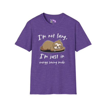 I'm Not Lazy, I'm Just In Energy Saving Mode Adult T-shirt
