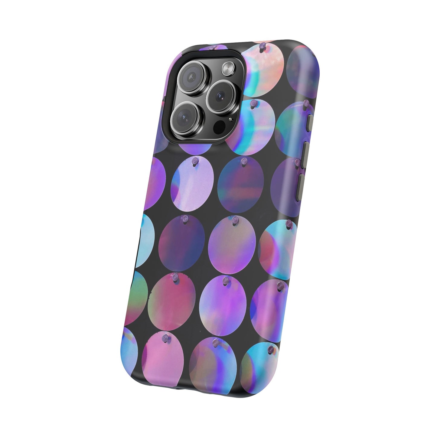 Opal Glow Sequins MagSafe® Compatible Tough Case for iPhone
