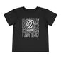 I Am Two Typography Toddler Tee