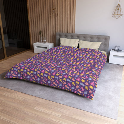 Axolotl Adventures Microfiber Duvet Cover