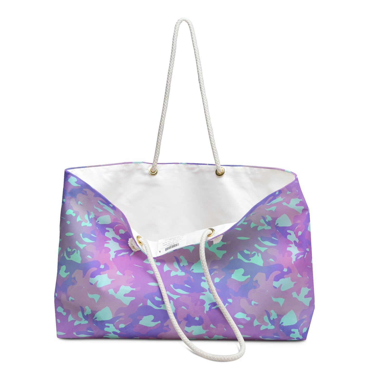 Lavender Mist Camo Weekender Bag