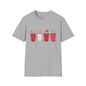 Cute Valentine Tumblers Adult T-shirt