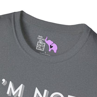 I'm Not The Bigger Person Adult T-shirt