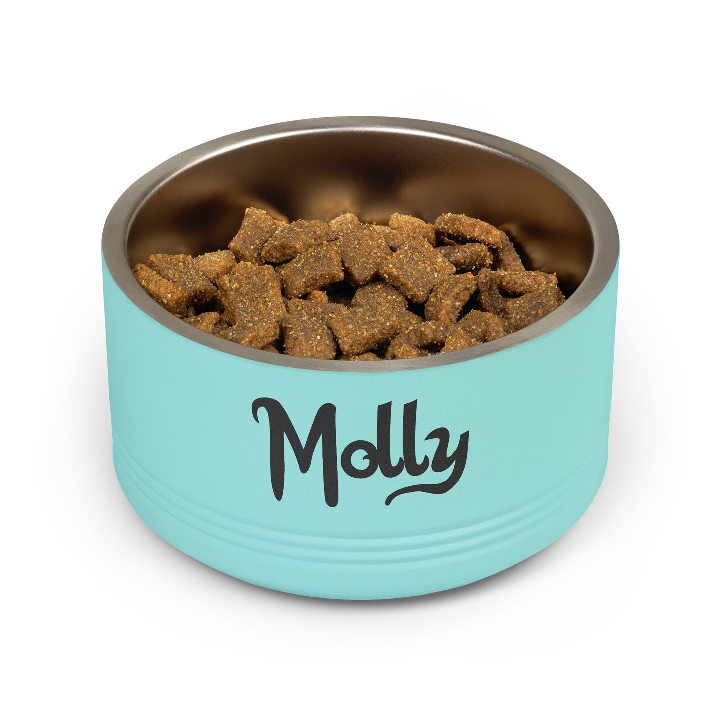 Spoiled Rotten Personalized Pet Bowl – 18oz Stainless Steel Dog & Cat Food Bowl