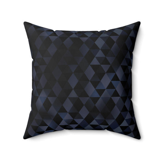 Shadow Facets Throw Pillow