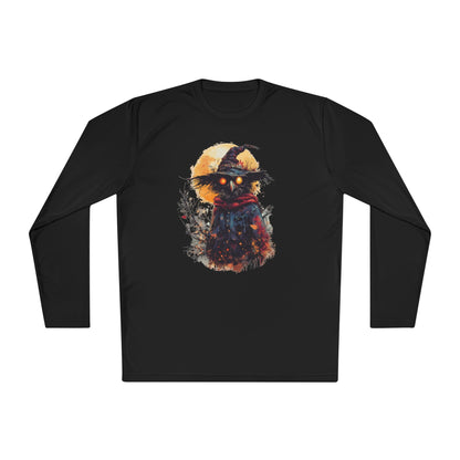 Halloween Scarecrow Adult Long Sleeve Tee