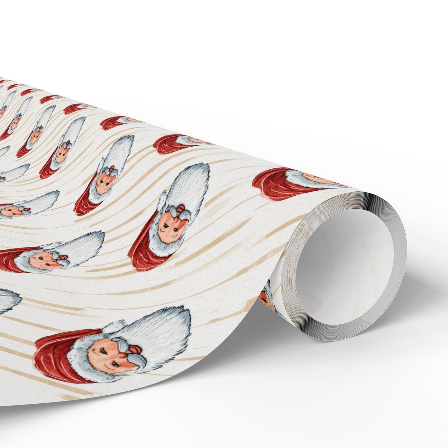 Jolly Old St. Nick Wrapping Paper
