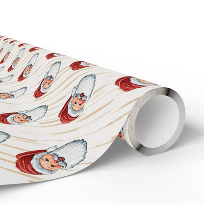 Jolly Old St. Nick Wrapping Paper