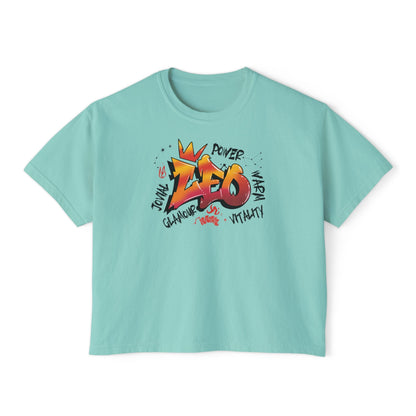 Leo Street Art Women's Boxy Tee