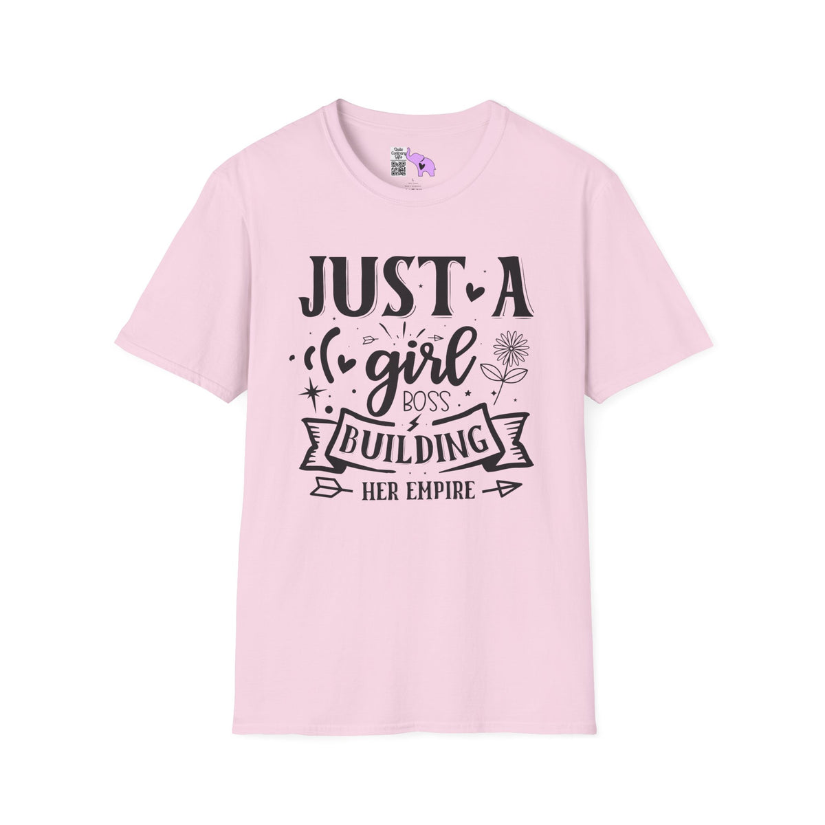 Just A Girl Boss Building Her Empire Adult T-shirt