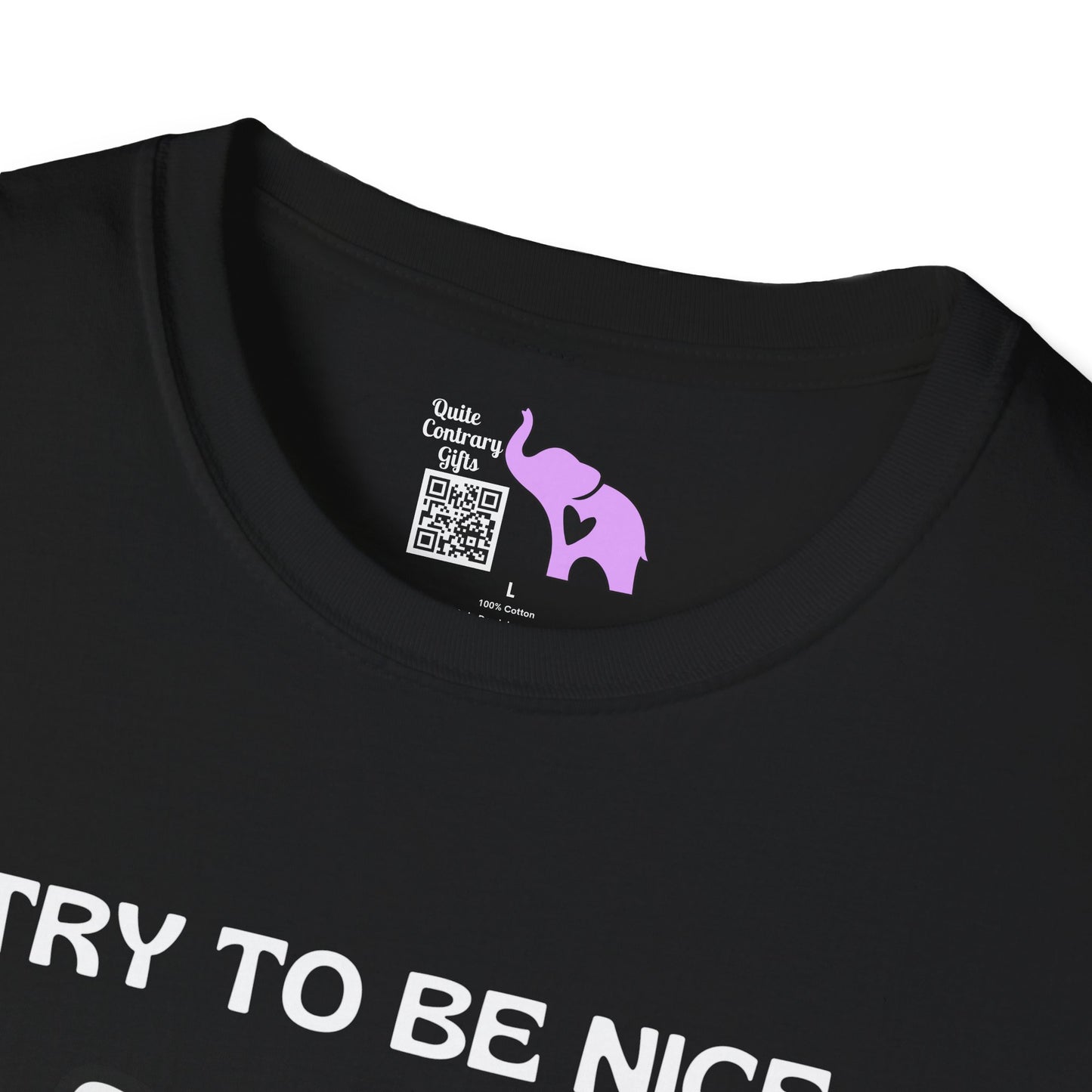 I Try To Be Nice But People Are Stupid T-shirt