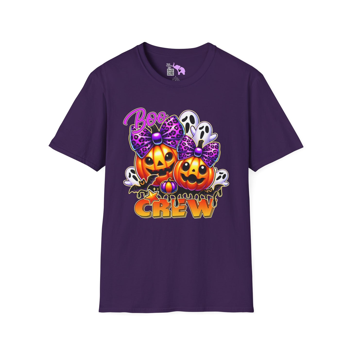 Cute Boo Crew Adult T-shirt