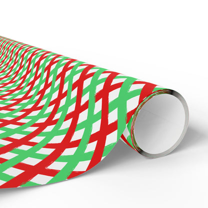 Festive Weave Wrapping Paper