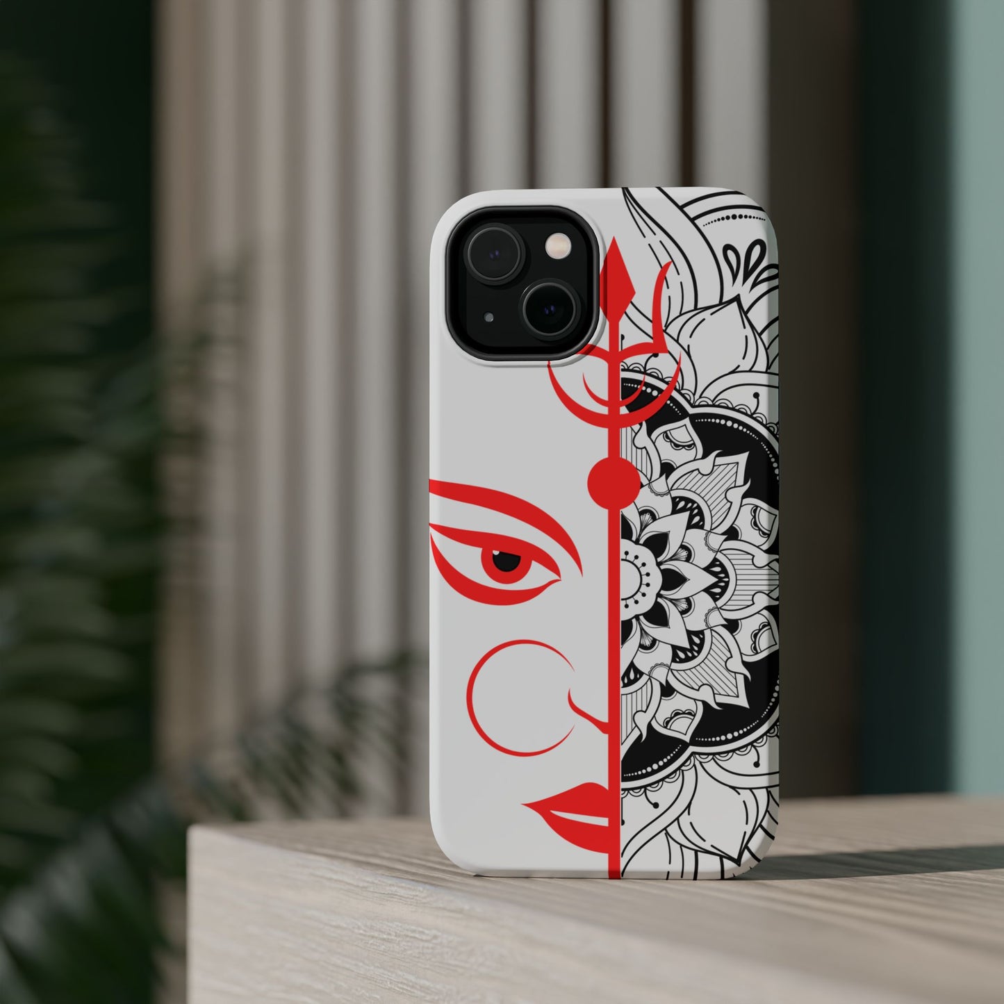 Goddess Durga Mata w/Manala MagSafe® Compatible Tough Case for iPhone