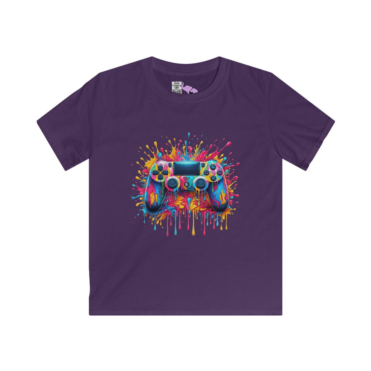 Colorful Game Control Youth Softstyle Tee