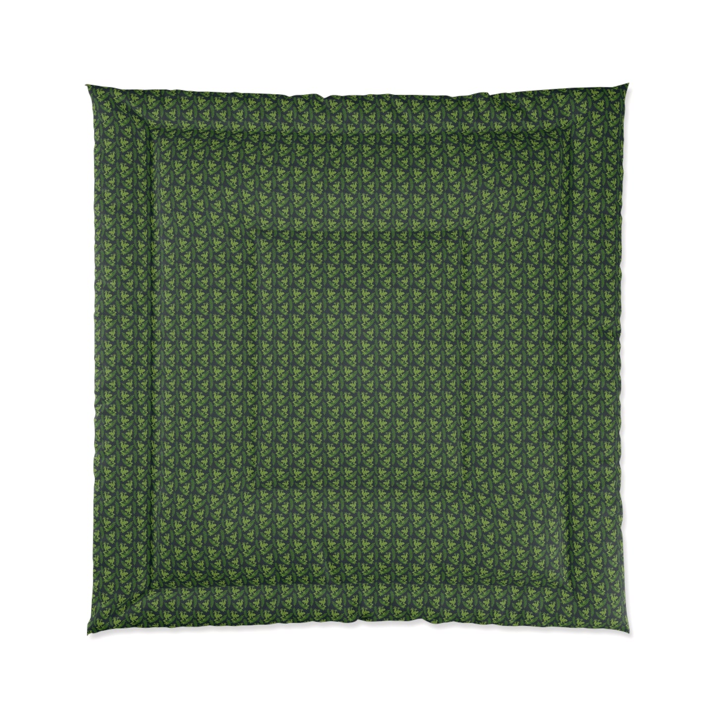 Emerald Canopy Frogs Comforter