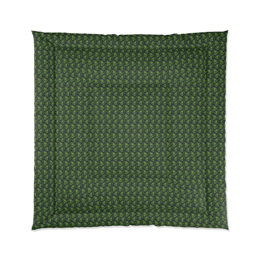 Emerald Canopy Frogs Comforter