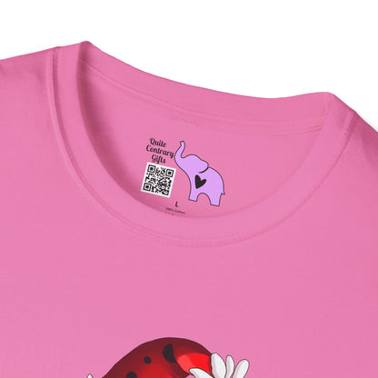 Let It Be Valentine Gnome Adult T-shirt